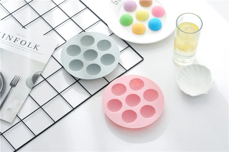 Footbale Basketball Silicone Cake Mold Chocolate Dessert Baking Tools Non-stick Cake Mold Jelly&Candy 3D Cake Decoration   (7)