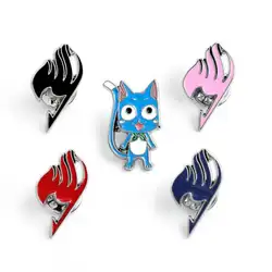 1 шт. новый милый аниме Fairy Tail Значки для косплея модные значки на рюкзак бейдж на булавке рисунок игрушечные лошадки для детей подарок