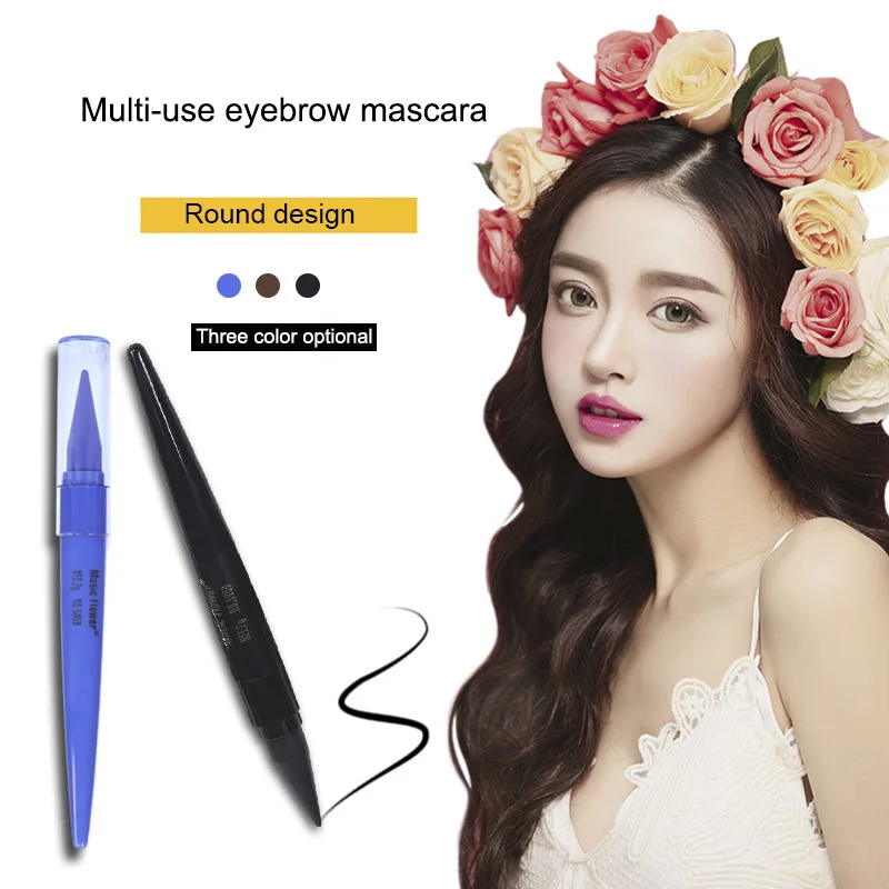 Макияж глаз матовая подводка для глаз Карандаш Make Up Eye Liners Pen Очаровательная водостойкая красота инструмент@ ME88 - Цвет: Коричневый