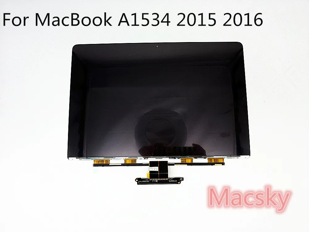 

Genuine Laptop Matrix for MacBook Pro"Core M" 12" 2015 2016 A1534 LCD LED Replacement Screen Display LSN120DL01-A01