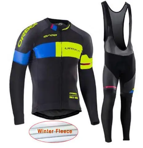 

winter bike jerseys orbea ropa ciclismo 2017 Cycling Jersey Sets tenue cyclisme outdoor roupas road bike long winter coats pant