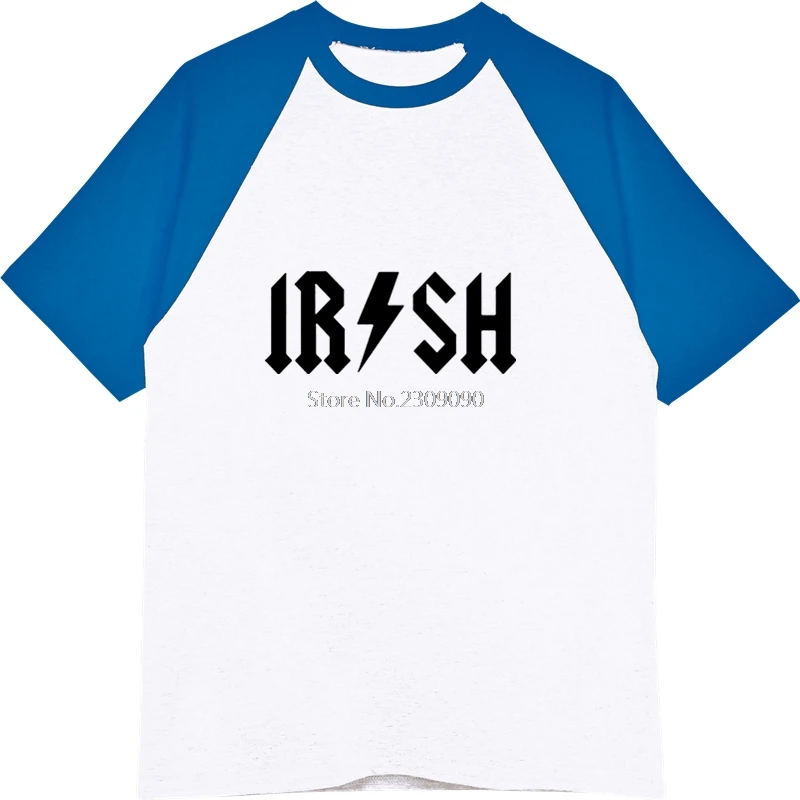 New Summer Rock Roll Irish T Shirts Camisetas Hip Hop Tops