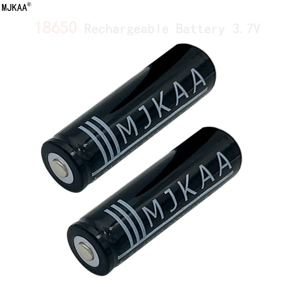 

2pcs 18650 Battery 3.7V Rechargeable Li-ion battery for Led Flashlight Headlamp Player Speaker 18650 3100mAh Battery 18650
