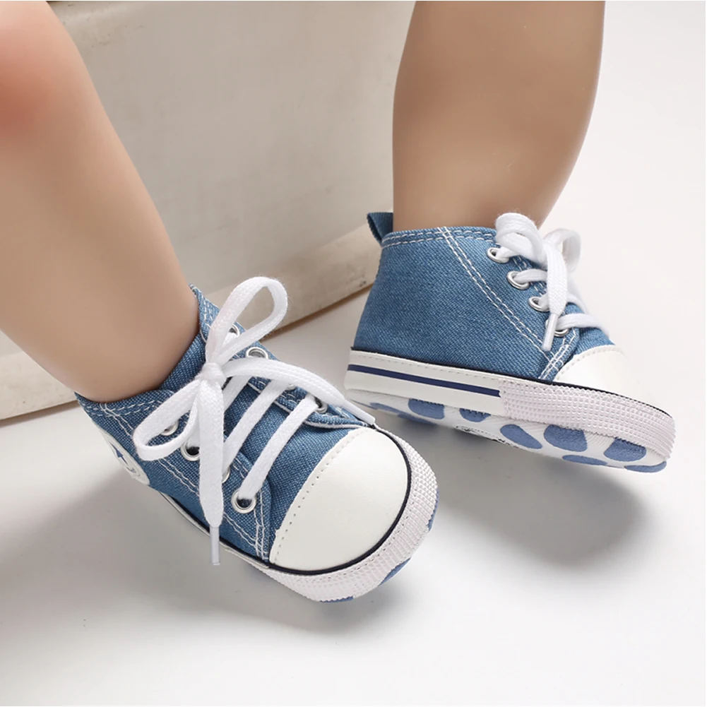 Summer Hot Baby Toddler Boys Girls Crib Shoes Canvas Tennis Kids Skater Sneakers | Мать и ребенок