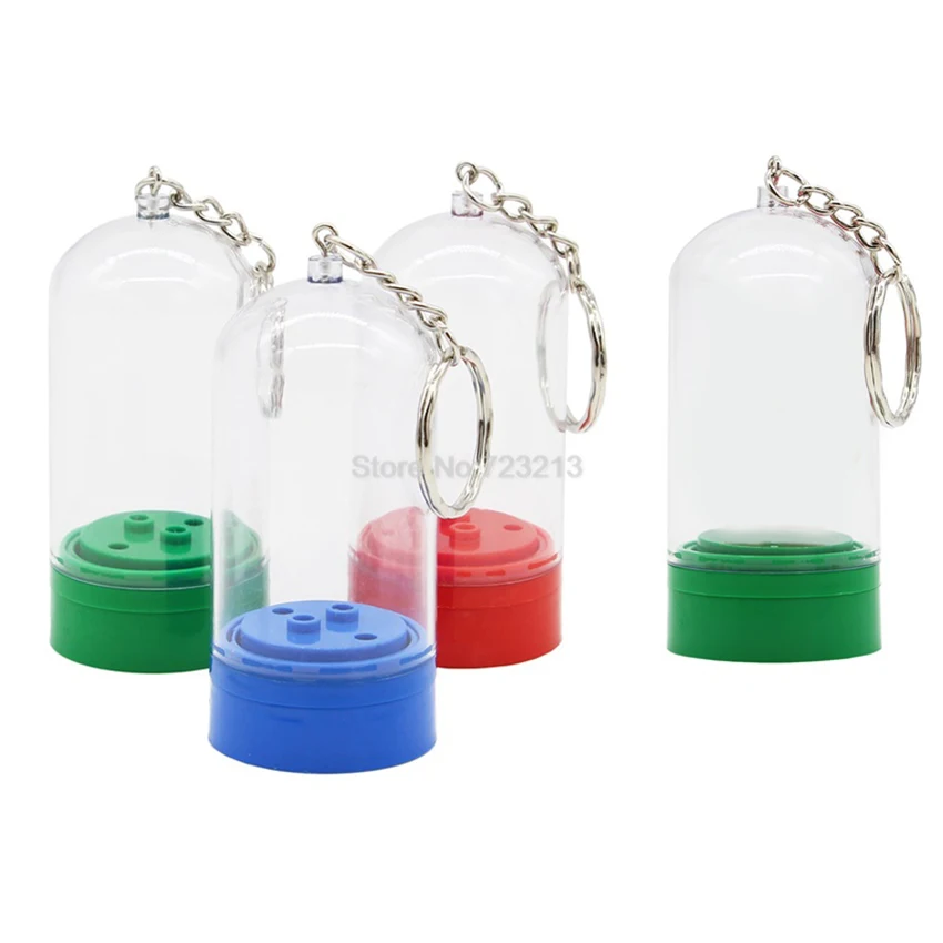 

Single Sale Compatible Figure Display Box Keychain Key Ring Model Building Blocks Set Brick Toys for Children