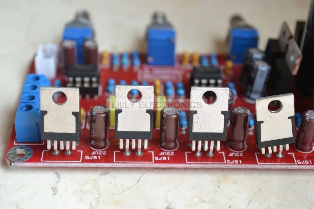 2 + 40 * Áudio Subwoofer Amplificador Montado Board Ne5532 Lm1875 ic 20 w 8 High Quality board board