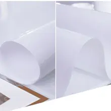 ПВХ белая скатерть водонепроницаемый Настольный коврик из ПВХ скатерть 1,6 мм