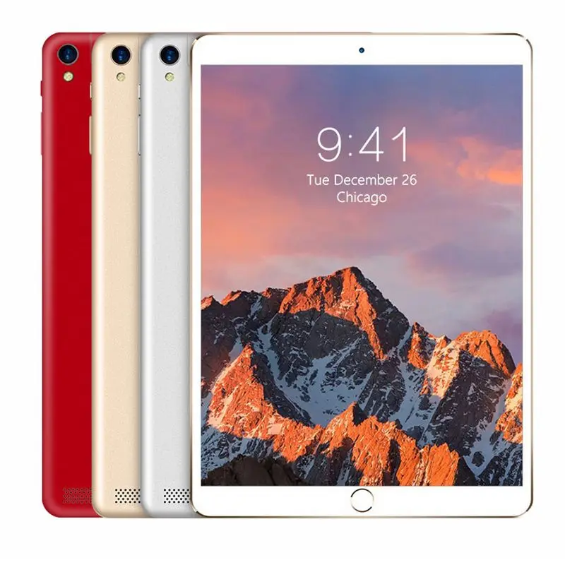 

2018 New Google Player 10.1 inch Octa Core 3G 4G Lte Tablet PC Android 7.0 OS 4GB +32GB Phone Call MTK8752 DDR3 Rear Camera 5MP