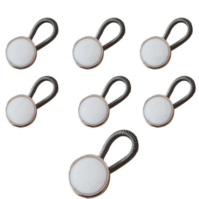 Buttons Crafts Collar Extenders Shirt blouse Metal Button Extenders