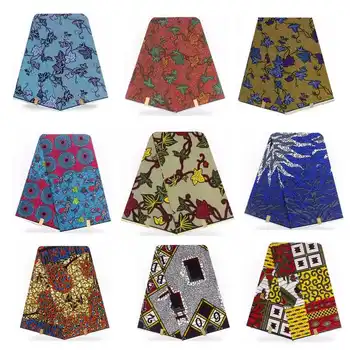 

Authentic Ethnic New Real Soft Wax African Veritable Print Fabric 100% cotton african wax print fabric 6yards/lot