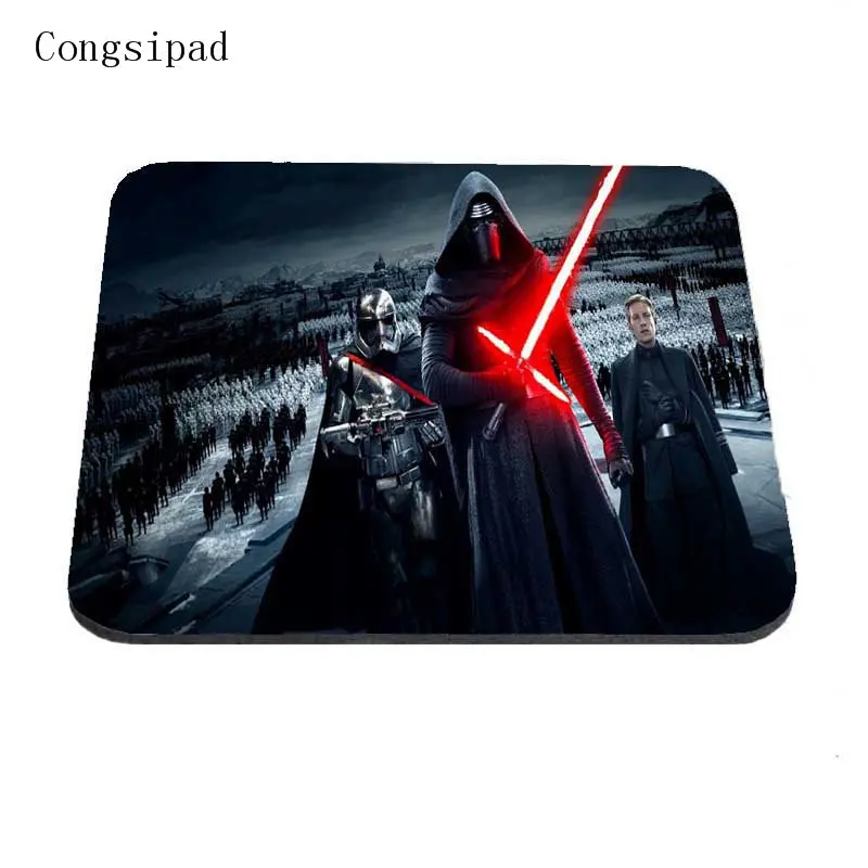 22x18cm Congsipad Топ игровой коврик для мыши принт Дарт Вейдер Звездные войны игровой Настольный коврик печать игровой коврик для мыши персонализированный прочный коврик для мыши - Цвет: 22x18cm