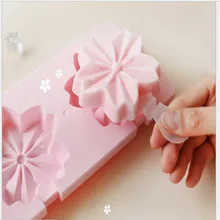 3D мыльница Дизайн Пластиковая форма для изготовления мороженого замороженного льда Форма для мороженого DIY Снежинка мороженое производитель куб силиконовая форма A0216