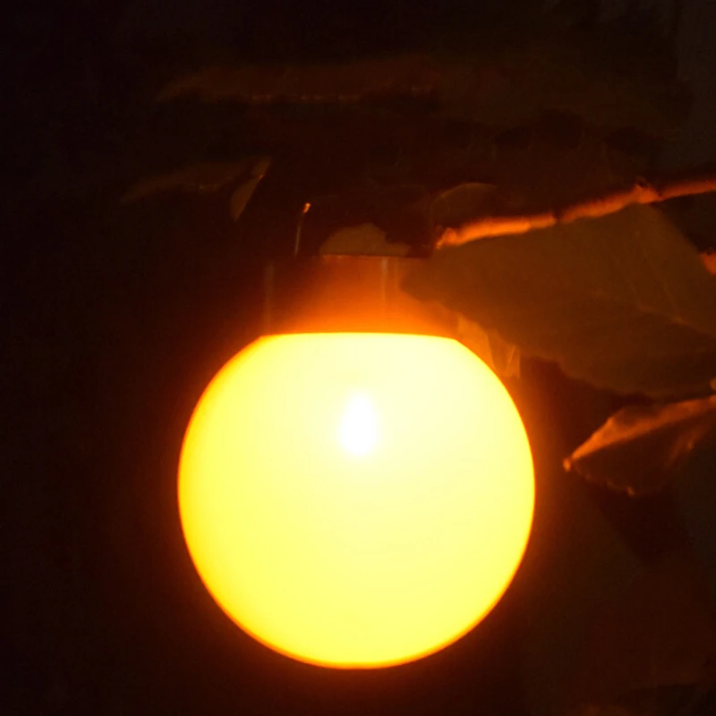 1pcs Spherical Decorations Led Solar Lights Color Grant Outdoor Led Solar Lights Color Grant