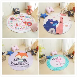 Мягкие детские игровые коврики детские напольные коврики мультфильм животных печати головоломки ковры игрушка сумка для хранения х