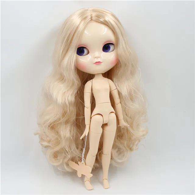Фабрика blyth ICY DBS кукла игрушка белая кожа A-cup joint тело азон тело 30 см - Цвет: white skin