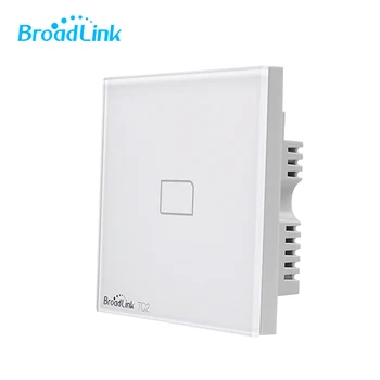 

Broadlink TC2 1Gang 2Gang 3Gang UK Plug Touch Switch Electrical Equipment RF433 Wireless Wifi Control Light Wall Switch