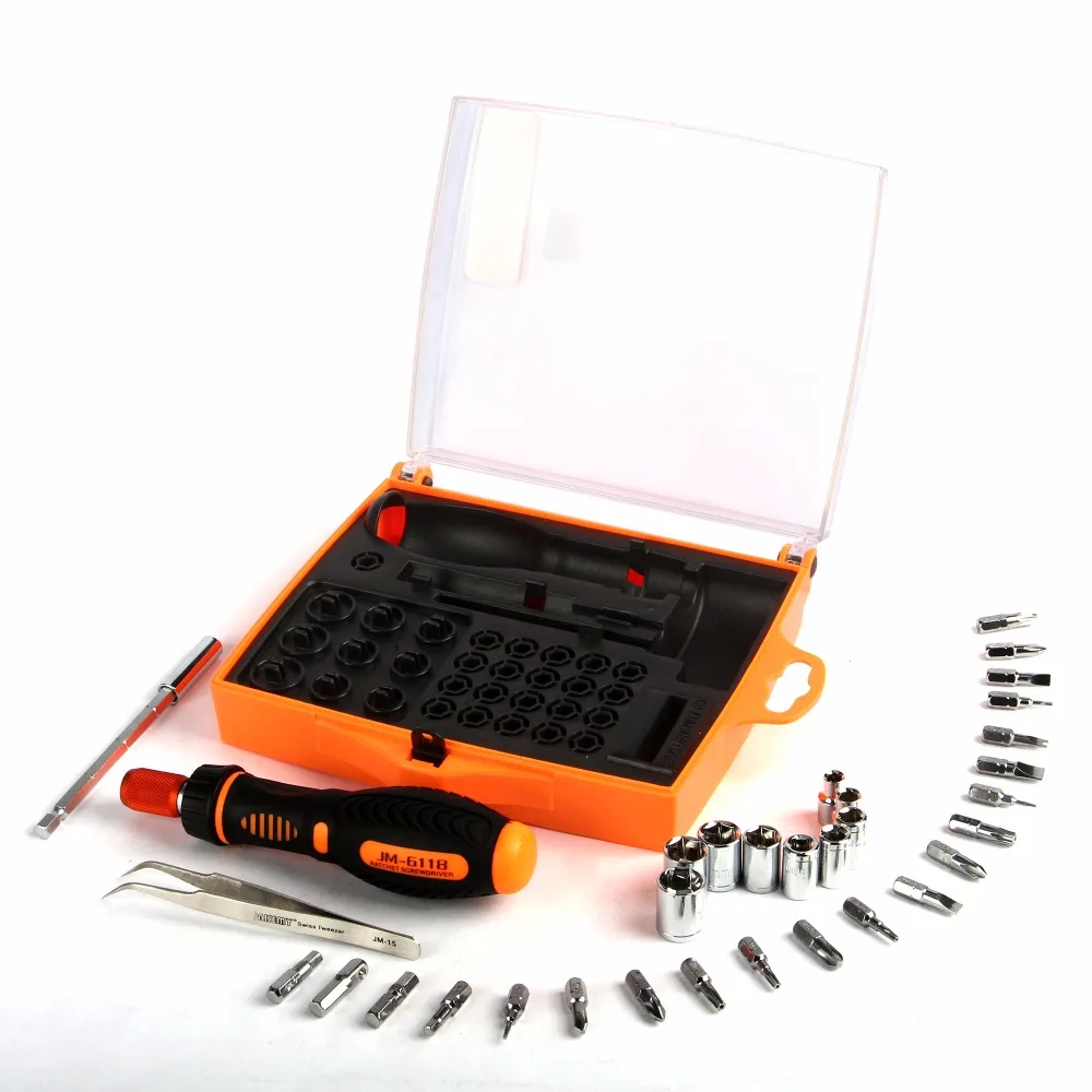 JAKEMY 33 in 1 Multi Tool Set Hand Tools Repair Tool Kit Precision Screwdriver Set Tool Box For Cell Phones Laptop Tablet PC HTC JAKEMY 33 in 1 Multi Tool Set Hand Tools Repair Tool Kit Precision Screwdriver Set Tool Box For Cell Phones Laptop Tablet PC HTC