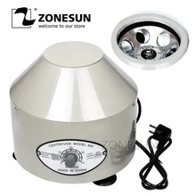 ZONESUN 800 настольная электрическая медицинская лаборатория таймер центрифуги 4000 об/мин CE 6x20 мл