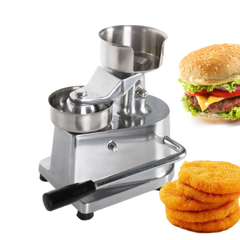GZZT Commercial Hamburger Patty Molding Press Maker Hamburger Forming Burger Patty Makers Hamburger Meat Presser Machine