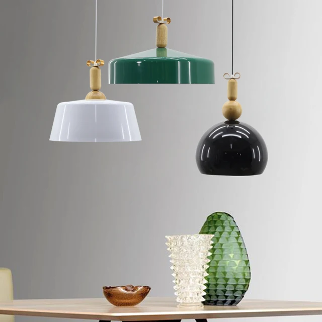 modern nordic aluminum pendant lights hanging lighting dining room