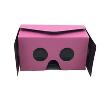 High Quality ZV18 DIY Google Cardboard 3D Box Vr Virtual Reality Glasses Case For 4.0-6.0″ iOS Android Xiaomi HTC Sony Phone