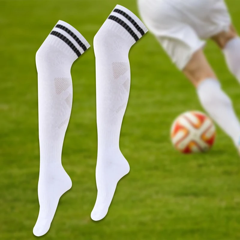 1 Pair Sports Socks Knee Legging Stockings Soccer Baseball Football Over Knee Ankle child/adult Socks Hot Sale