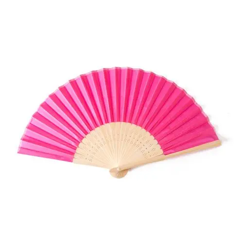 

80pcs Silk Hand Fan Wedding Fold Fan Vintage Fans Customized Wedding Gift