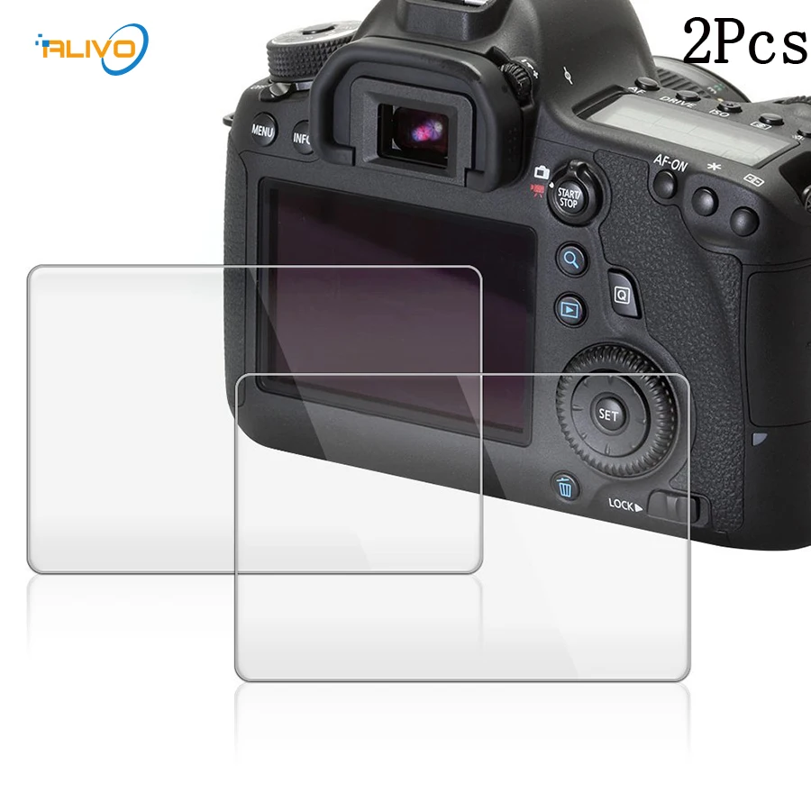 Camera LCD Screen Protector Optical Glass Cover for Canon EOS 6D 60D