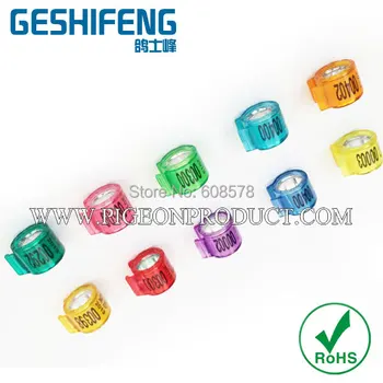 

2017 High quality Racing Pigeon Ring can put chips