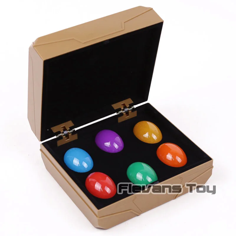 

Avengers Thanos Infinity Stones Light Action Figure 6 color Infinity Stones Night Light PVC Figure Toy Brinquedos Anime