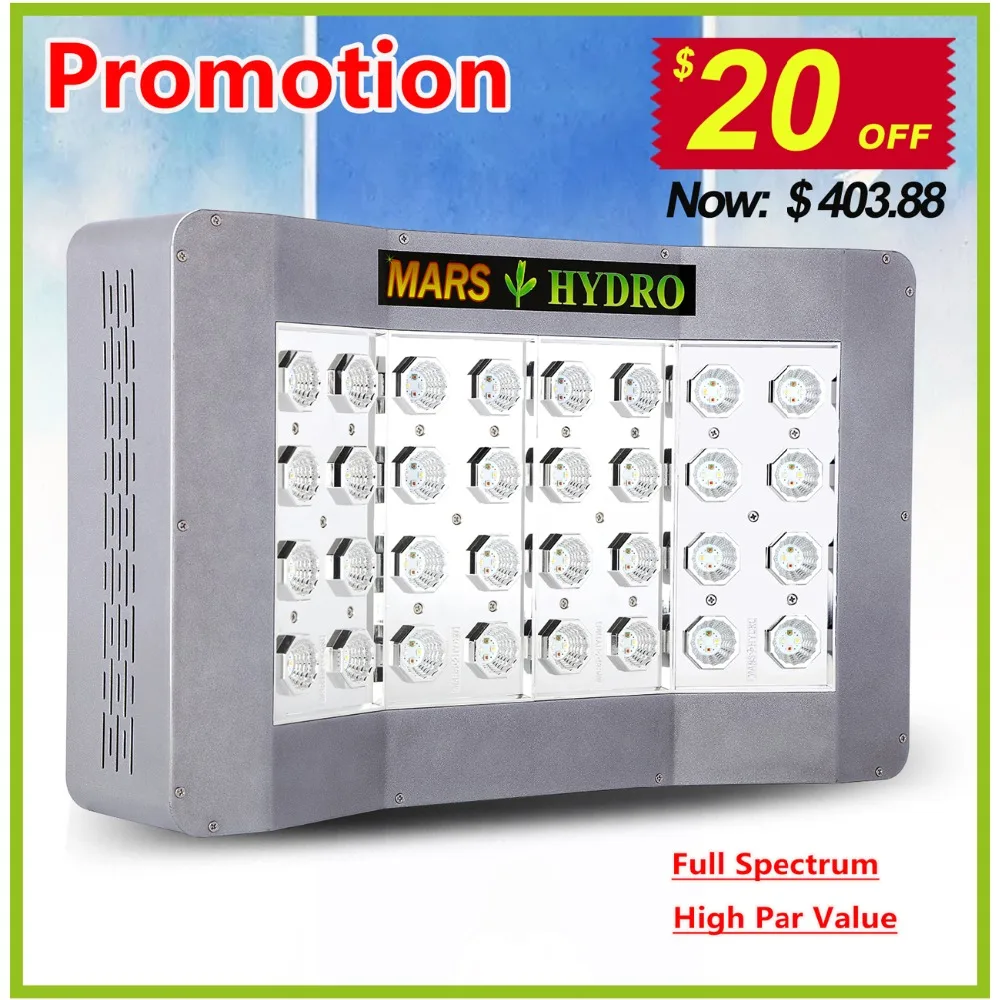 

Mars hydro Pro ll 600W led grow light Cree full spectrum for Indoor garden hydroponic system to grow greenhouse grow plant light
