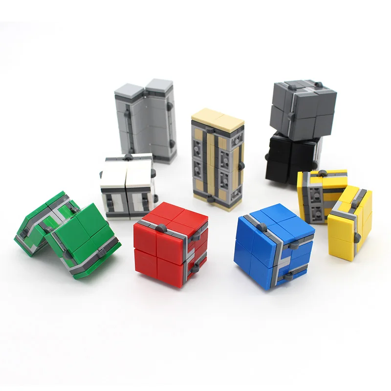 

Infinite Cubic Dice Decompression Fingertip Game Release Pressure Enlighten Building Blocks Bricks Gifts Toys for Adult Kids