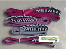 Livraison gratuite bricolage LED affichage 60 cm Long fil plat/câble de moyeu pour l'affichage de LED, accessoires de écran LED (20 pièces)(China)