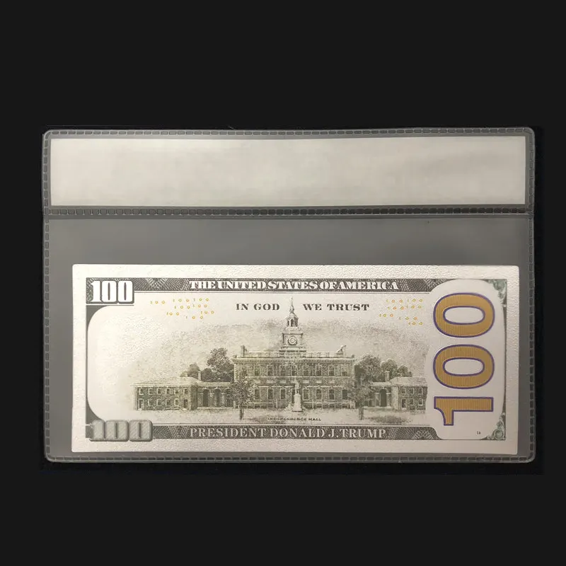Новые продукты для серебряных банкнот американского Трампа 100 долларов в 24k посеребренные с COA рамкой для коллекции