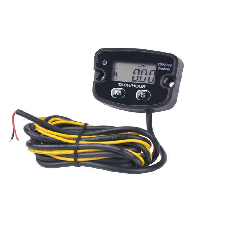 Marine Digital Tach Hour Meter Hour Meter Outboard Motor Tachometer