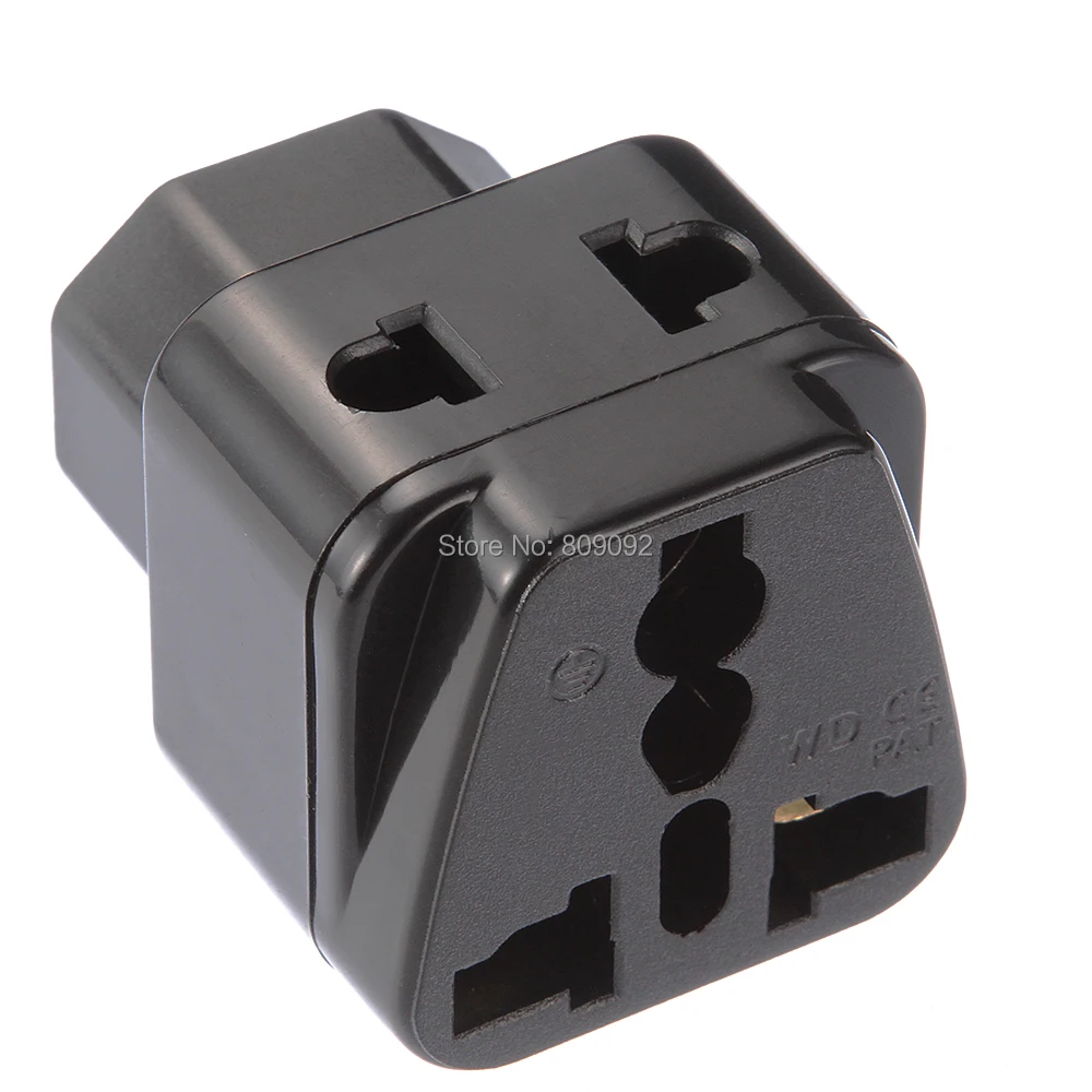 IEC C13 a femmina universale AU US UK EU C13 & 1 2IN1 Adapter Plug/socket IEC C13 a femmina universale AU US UK EU C13 & 1 2IN1 Adapter Plug/socket