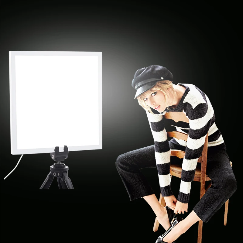 

Mini LED Light box Photography Photo Studio Photography Shadowless Bottom Light Shadow-free Light Lamp Panel Pad for 20cm studio