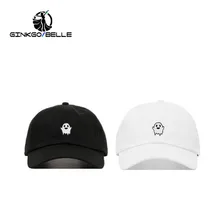 2 шт./компл. призрак бейсбол шляпа вышитые папа кепки жуткий Kawaii Boo гранж Best Friends Good Friendship любителей отношения подростков