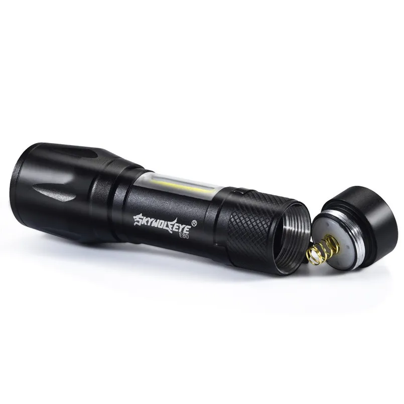 Sky Wolf Eye алюминиевый сплав масштабируемый XPE Q5 + COB светодиодный водонепроницаемый