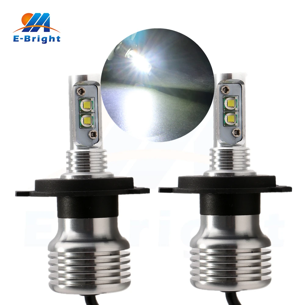 

Quality H4 4000LM 40W/SET 10Wx4Led LED bulbs 360 Beam Angle Front Headlight Fog Light Auto Truck 30000 Hours Lifespan DC 10-36V