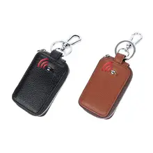 Мужской смарт-кошелек из натуральной кожи, автомобильный брелок, анти-потеря, Bluetooth сумка, gps, смарт-органайзер, сумки для ключей