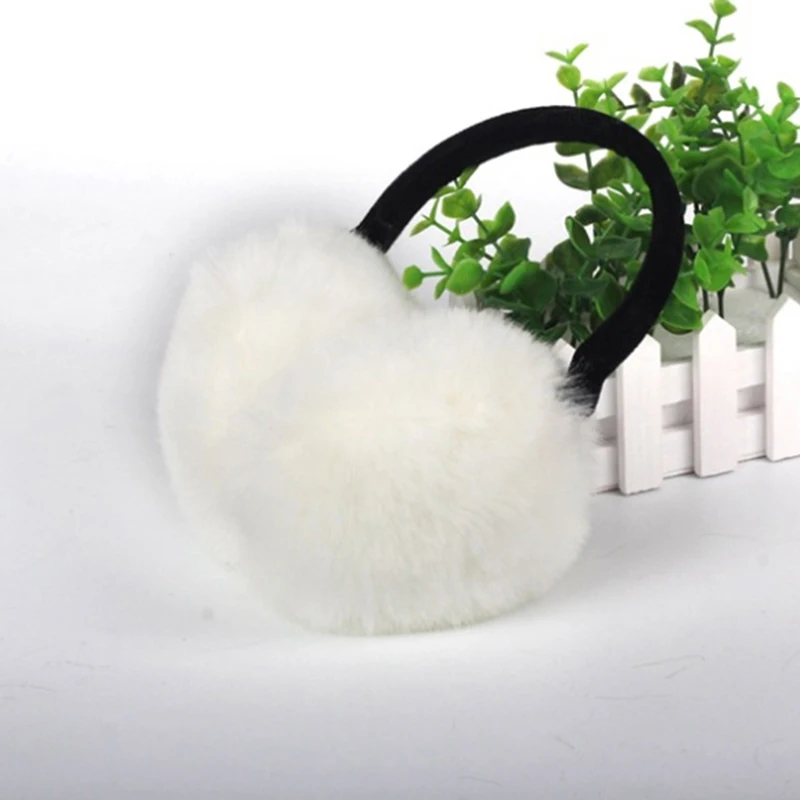 

Winter Earmuff Imitation Rabbit Fur Earmuffs Women Winter Ear Warmers Girls And Boys Plush Ear Warmers Earmuffs Ear Protection