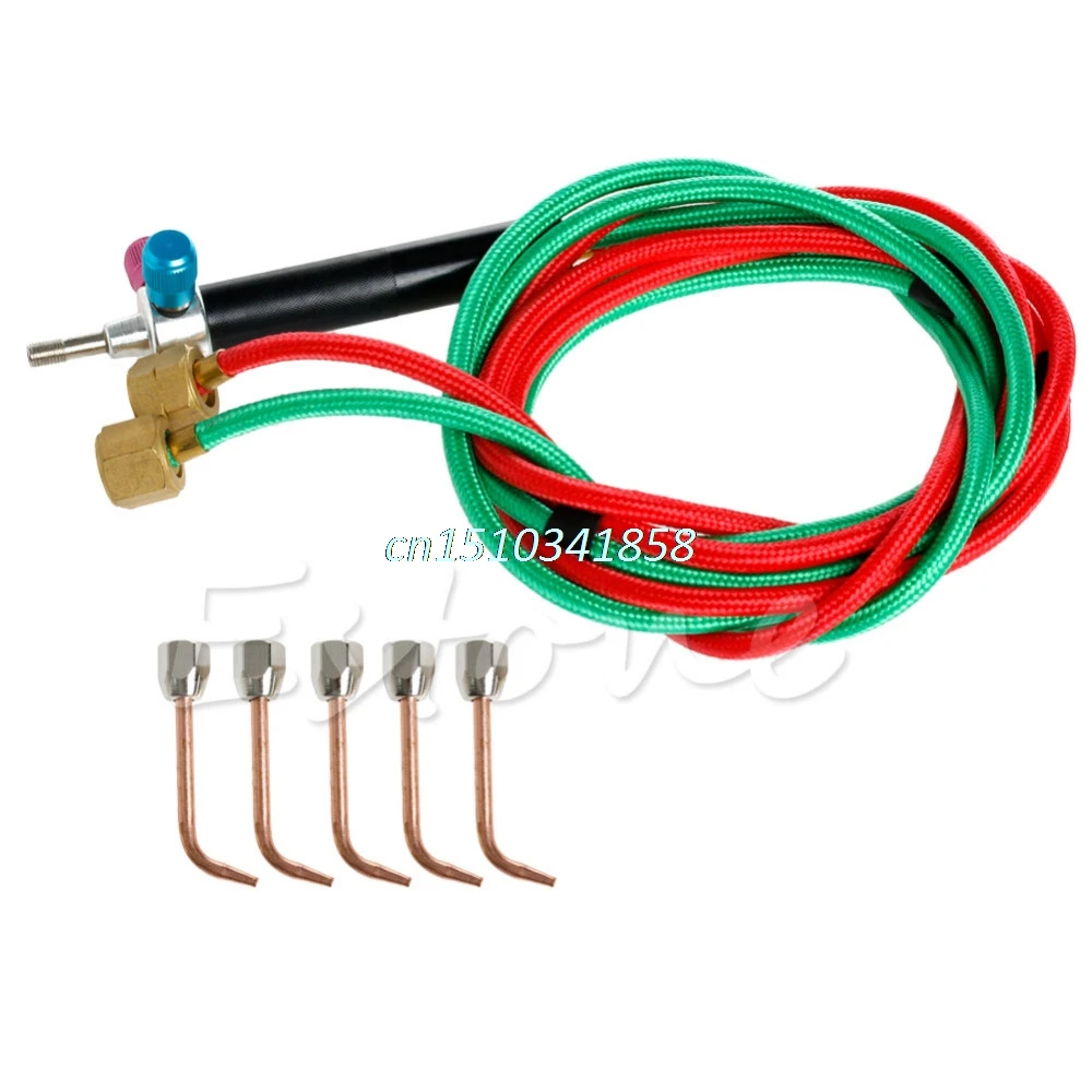 

Universal Micro Mini Gas Little Torch Welding Soldering Kit & 5 Tips Jewelery Tools #Y51#