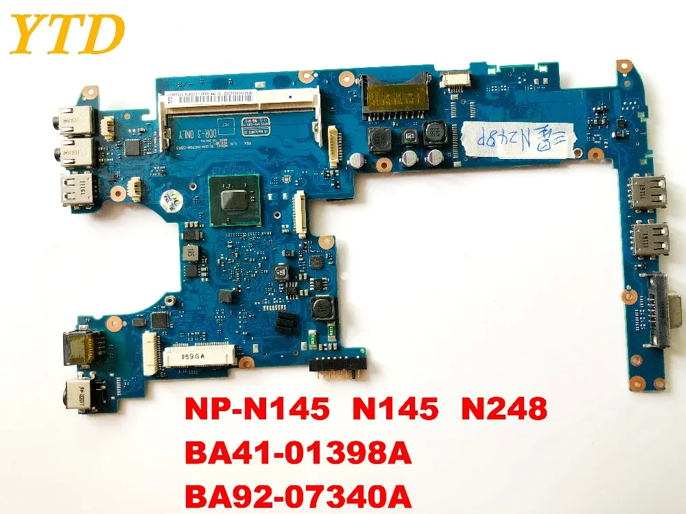 Оригинальное для SAMSUNG N145 N148 N248 Материнская плата ноутбука BA41-01398A BA92-07340 испытанное