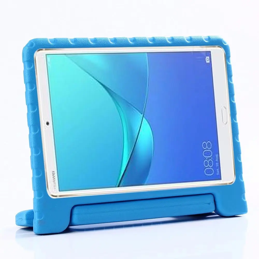 

For Huawei MediaPad T3 8.0 Silicone Case Smart PU Protective Shell Anti-Drop Proof Child baby Tablet Shockproof For Huawei T3 8