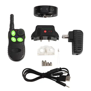 

550M Dog Electric Remote Control Collar Rechargeable and Waterproof Pet Control Anti Barking Dog Training US/UK/EU Plug