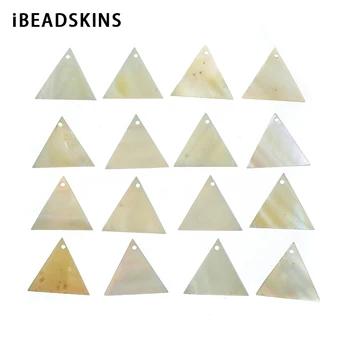 

New arrival! 22x19mm 100pcs/lot shell triangle-shape charms for Stud earring/earrings accessories/Earring parts