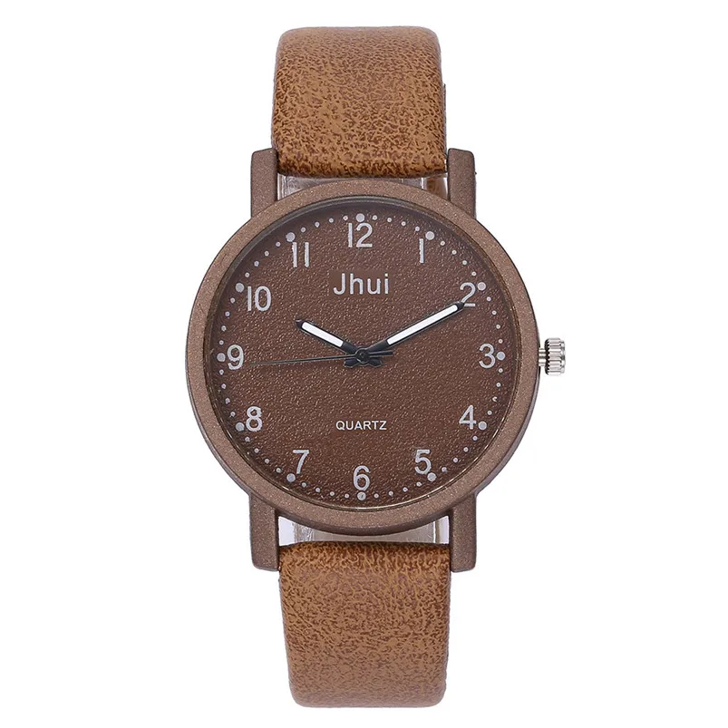 Women watches luxury brand casual watches ladies Quartz Leather Band New Strap Watch Analog Wrist Watch Relogio Masculino D27 (6)