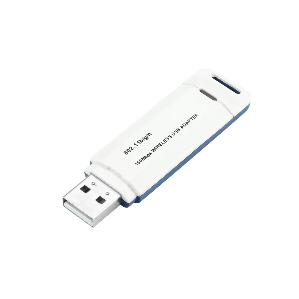 Беспроводной Интернет USB адаптер WiFi Dongle 150 Мбит/с высокоскоростной передачи данных легко соединяет ваш рабочий стол или ноутбук с беспроводной - Цвет: A