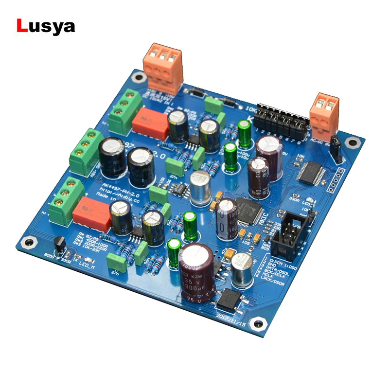 AK4497EQ Плата декодера DAC наборы DIY декодер официальная оценка сбалансированная